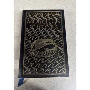 Easton Press Moby Dick Herman Melville Leather 100 Greatest Books Illustrated